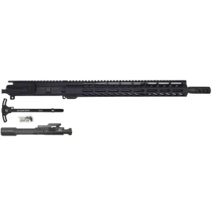 BHA Precision AR-15 16 6mm ARC, 15 MLOK Handguard, Black Complete Upper Receiver w/ BCG & CH