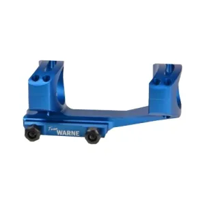 Warne Riflescope Mounts & Bases Gen 2 Extended Skeletonized 34mm MSR Mount Blue Model: XSKEL34BU. Warne Gen 2 Extended Skeletonized 34mm MSR Mount Blue