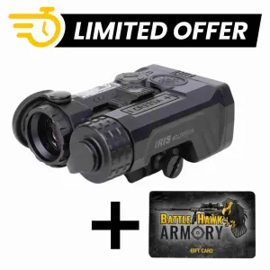 Holosun IRIS GR3 Visible Green IR Laser Illuminator +$50 BattleHawk Armory Gift Card
