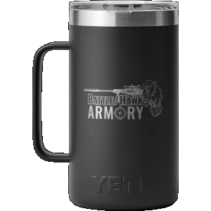 Yeti BattleHawk Armory Custom 24oz Black Mug