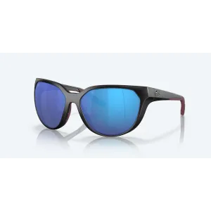 Costa Del Mar Mayfly Blue Mirror Polarized Sunglasses Women
