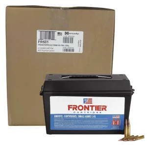 Hornady Frontier .223rem, 55gr FMJ, Ammunition, 800rd Case