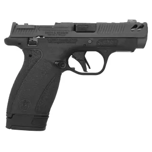 Smith & Wesson P.C. Bodyguard 2.0 Carry Comp, RMSC Optic Ready, .380acp, 3.1 Ported Barrel, 2 Magazines, w/ Thumb Safety, Grey Cerakote Slide Pistol
