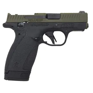 Smith & Wesson Bodyguard 2.0, RMSC Optic Ready, .380acp, 2.75 Barrel, 2 Magazines, Thumb Safety, OD Green Cerakote Slide Pistol