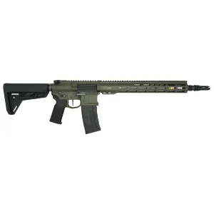 Blackout Dynamics Quantum DTL-X Helix, .223 Wylde, 16 Barrel, 1- 30rd Magazine, Slick Side, Green, Rifle