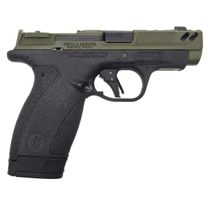 Smith & Wesson P.C. Bodyguard 2.0 Carry Comp, RMSC Optic Ready .380acp, 3.1 Ported Barrel, 2 Magazines, OD Green Cerakote Slide Pistol