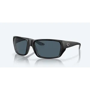 Costa Tailfin, Matte Black Frame, Gray Lens, Sunglasses