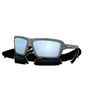Oakley Cables Prizm Deep Water Polarized Lenses, Woodgrain Frame