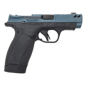Smith & Wesson P.C. Bodyguard 2.0 Carry Comp, RMSC Optic Ready .380acp, 3.1 Ported Barrel, 2 Magazines, Titanium Blue Cerakote Slide Pistol