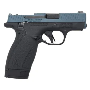 Smith & Wesson Bodyguard 2.0, RMSC Optic Ready, .380acp, 2.75 Barrel, 2 Magazines, Thumb Safety, Blue Titanium Cerakote Slide Pistol