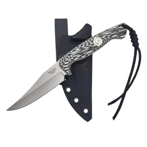 Nighthawk Custom Journeyman Knife, 3.5 Blade, Fixed Blade Knife