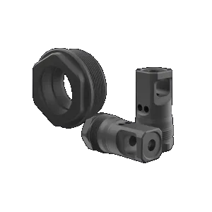 Breek Arms HUB ONE 2-5/8-24 30 Cal Echo Plan B Muzzle Device Package