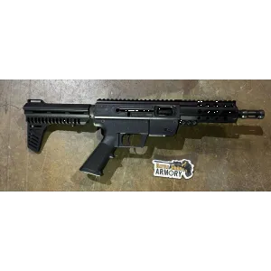 Just Right Carbines Gen 3 Standard, 9mm, AR-Style, 1- 15rd Glock Pattern Magazine, Used- Store Demo Pistol