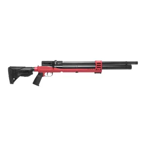 JTS AIRACUDA PCP .25 CAL ALUMINUM CHASSIS 2-10RD RED