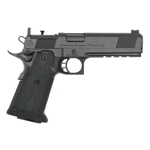 Alchemy Custom Weaponry Quantico Hi-Cap Full Rail, 9mm, 5 Barrel, 2 Magazines, RMR Ready, DLC, Pistol