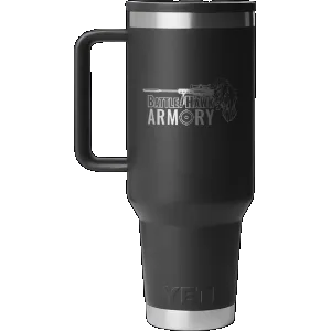 Yeti BattleHawk Armory Custom Rambler 40 oz Travel Mug Black
