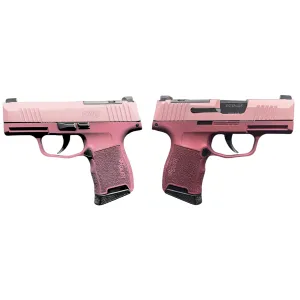 SIG SAUER P365 9MM PISTOL 3.10 OPTIC READY TWO TONE BLUSH 2-10RD
