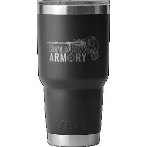 Yeti BattleHawk Armory Custom Rambler 30 oz Tumbler Black