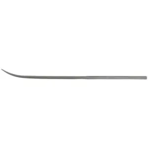 Brownells 6.25" Medium Cut "V" Shaped 90 deg Bent Needle File