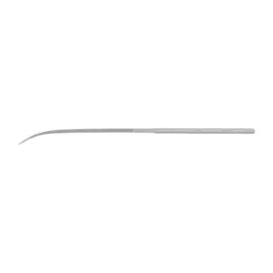 Brownells 6.25" Fine Cut "V" Shaped 90 deg Bent Needle File