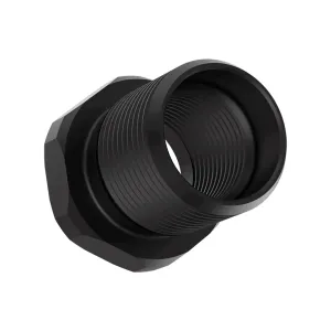 Liberty Precision Machine LPM-2022  Thread Adapter Fits 1/2x28 to 5/8x24 Stainless Steel Black