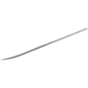 Brownells 6" #1 Medium Cut 3-Square 60 deg Bent Needle File