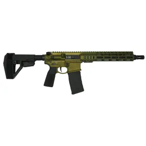 Sons of Liberty Gun Works Mk1 CAR, 5.56mm, 11.5 Barrel, 1- 30rd Magazine, Anodized OD Green, Pistol