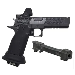 Phoenix Trinity H2, 9mm, 2- 4.78 Barrels, 2- 141mm Magazines, SRO 2.5 MOA Red Dot, Pistol