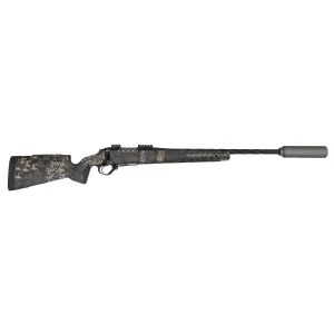 Seekins Precision PH3 .277 Fury 20 Woodland Shadow with Gunwerks 6IX+ Ti Suppressor