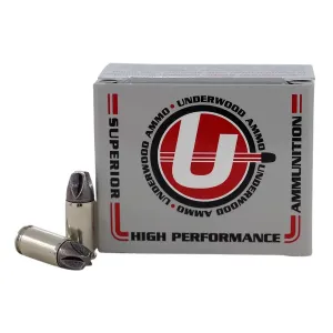 Underwood Ammo 877Underwood Ammo 877 Xtreme Defense Platinum 9mmLuger+P+ 90gr Solid Monolithic 20 Per Box/10 Case