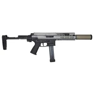 B&T SPC9 SD2, 9mm, 4.5 Integrally Suppressed Barrel, 1- 30rd Magazine, Sniper Grey, Pistol