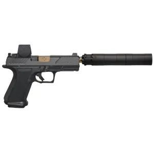 Shadow Systems MR920 Combat, 4.5 Bronze Threaded, 2- 15rd Mags, Pistol w/ Vortex Venom Red Dot & Rugged Suppressor