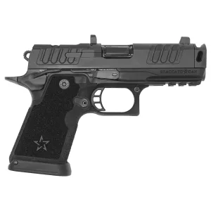 Staccato HD C4X Preferred, 9mm, 3-15rd Mags, 4 DLC Comp Barrel, Trijicon Night Sights, Optic Ready, Pistol