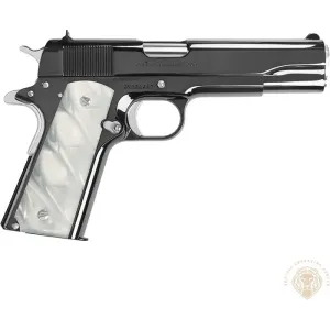 Colt 1911 Government Classic .45 ACP 5" 8rds, Chrome/Black