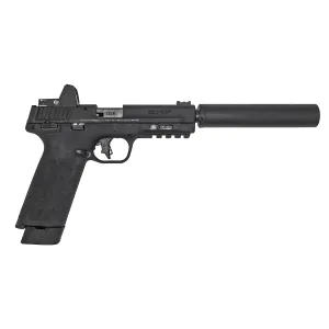 Smith & Wesson M&P 22X, .22lr, 4.1 Barrel, 2- 20rd Magazines, Pistol w/ RAD Micro 5 MOA Red Dot & Gemtech GM-22 Suppressor