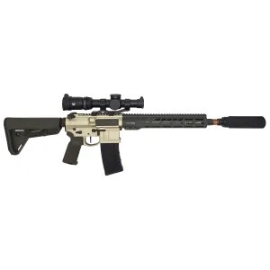 Blackout Dynamics Quantum DTL-X Helix, .223 Wylde, 13.9 P&W Barrel w/ Thunder Beast Spiro and Vortex Venom 1-6x24 LPVO