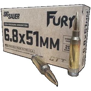Sig Sauer Fury 6.8x51mm, 135gr CTT, 20rd Box