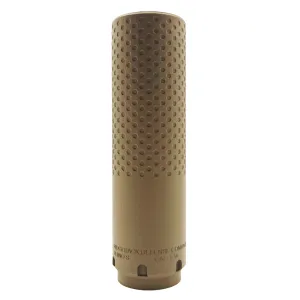 Ridgeback Defense Co Rhino S, 5.56mm, Titanium, FDE, Suppressor