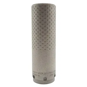 Ridgeback Defense Co Rhino X, 5.56mm, Inconel, Raw, Suppressor