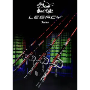 RED LEGACY CASTING 7'6 MH ROD 1PC