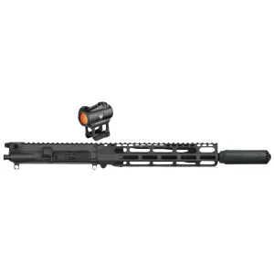 PD TRADE-IN - VKTR VK-1 Complete Piston Upper Receiver 10.5 5.56 NATO Cold Hammer Forged Barrel, Self Regulating Gas, MLOK, w/ Flow 556K Suppressor & Vortex Red Dot