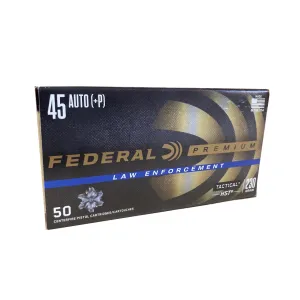 FEDERAL PREM HST 45ACP+P 230GR JHP