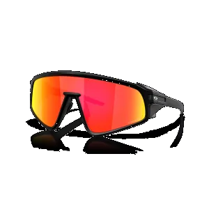 Oakley Latch Panel, Prizm Ruby Lenses, Matte Black Frame, Sunglasses