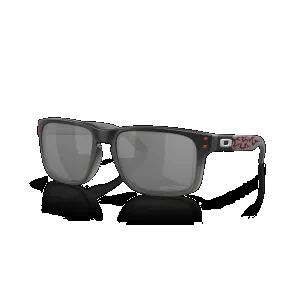 Oakley Holbrook Troy Lee Series, Prizm Black Lenses, Troy Lee Designs Black Fade Frame, Sunglasses