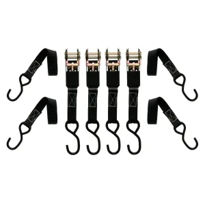 MUDDY MUD-SDRS10-4PK 1X10'STD DUTY RATCHET STRAP