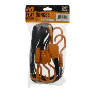 MUDDY 24 FLAT BUNGEE / 1 WIDTH / 4 PACK