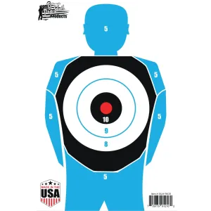 PROSHOT SILH-TACB-4PK   SILHOUETTE TACT TARGET 4PK