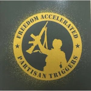Partisan Triggers Freedom Accelerated Sticker 2.5