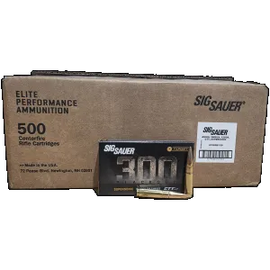 Sig Sauer Target Supersonic .300blk, 125gr CTT, 500rd Case