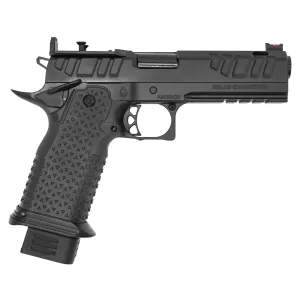 Atlas Gunworks Apollo V3 Perfect Zero, 9mm, 4.6 Ported Barrel, 3 Magazines, Curved Medium Black, RMR/SRO Ready, Pistol